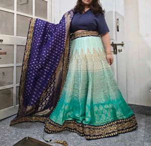 Banarsi Lehenga Choli Dupatta