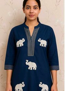 Elephant Print Tunic