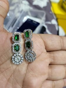 Emerald Drop Earrings