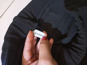 Black Stretchable Warm Pant