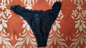 Black Thong Panty