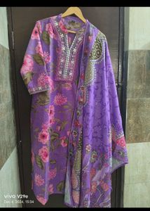 New Unused PureCotton Kurtha Pant Set
