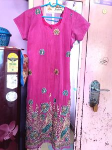 Pink Stones Wit Dupatta Pan. ,t Also