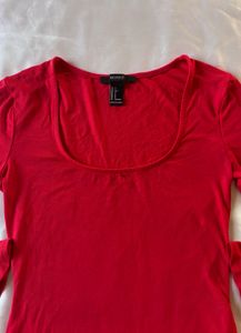 Forever21 Red Bodysuit