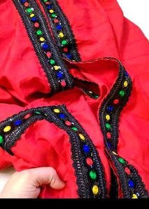 Red Embellished Kaftan ❤️