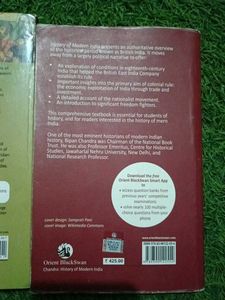 UPSC History Books Ancient, Medeival, Modern