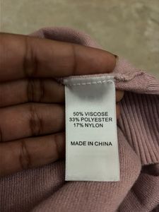 Stylish Pink Embellished Sweater