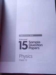 Class 12th, Arihant Physics Sample Paper