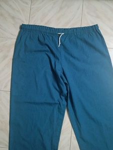Comfy Blue Casual Pants
