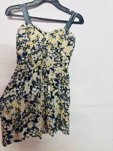 Floral Print Mini Dress