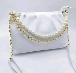 &#34;That Girl Energy — White Pearl Sling&#34;