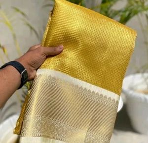 Banarasi Tissue Silk Zari Weaving Traditional Sare