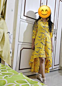 Sunshine Assymetric Midi Dress