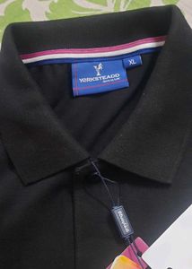 V-Guard Black Polo Shirt