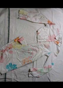 Floral Print Pants &amp; Top Set