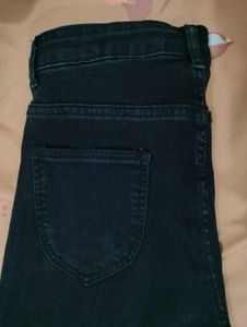 Kotty Black Straight Leg Jeans