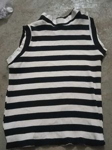 Striped Sleeveless Tank Top