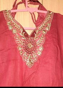 Embroidered Kurta