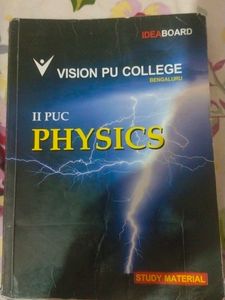 2nd Puc Physics Study Material