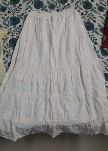 Cottage Core Cotton Skirt