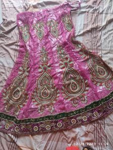 Pink Bridal Lehenga