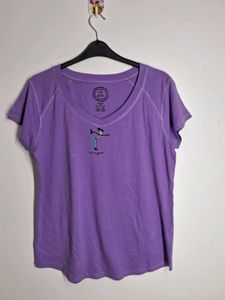 Purple Graphic Tee