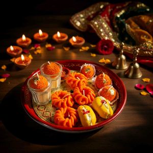 Mithai Candle - Imarti - Set of 5