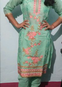 Beautiful Kurta With Churidar pajama...