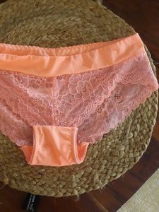 Brand New Trendy Peach M SIZE underwear, Panty