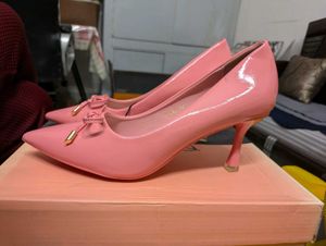 Pink Bow heels