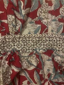 ANOKHI Floral Sequins and Beads Top