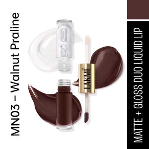 Lakme 9to5 Matte to Glass Liquid Lipstick