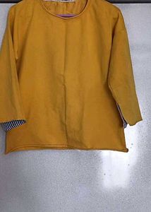 Yellow Oversized Tee