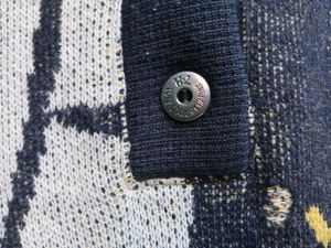 Penguin Print Knit Sweater