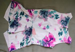 Floral Peplum Top
