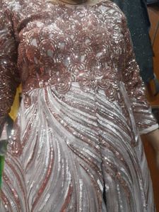 Pink Embroidered frock