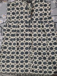 Printed Sleeveless Top