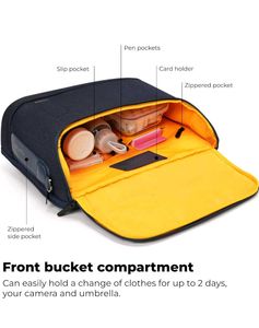 MOKOBARA The Transit Briefcase Vegan Leather