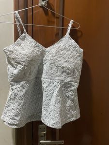 Embroidered Cami Top
