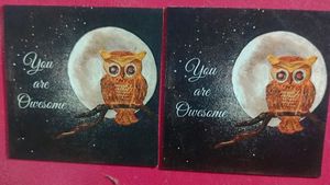 Cute Owl Fridge Magnet