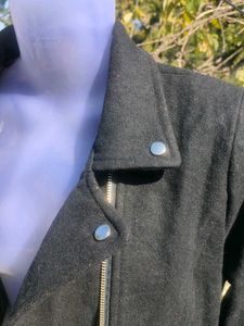 Chic Black Moto Jacket