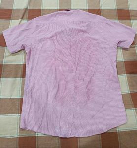 Pink Striped Button-Down Shirt
