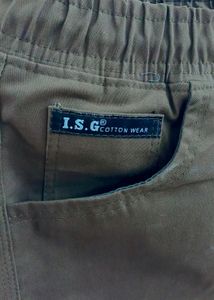 Coffe Brown Men Cargos