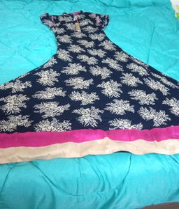 Beautiful Long Anarkali Kurti Rayon Fabric Best Quality 💯💯🎉🎉