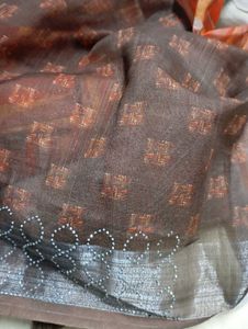 Lenin Stone Work Saree