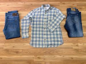 Men's Shirt & Jeans Set