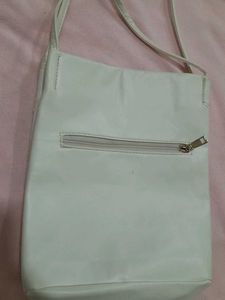 Elegant White Handbag