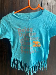 Blue Girls Tshirt