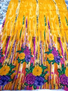 SAGUN Floral Print Saree