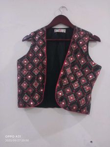 partywear kurti with jacket